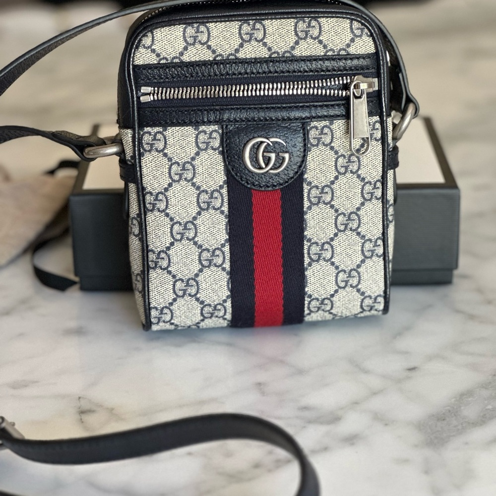 💕Sold💕 Gucci Ophidia crossbody bag GG monogram messenger web